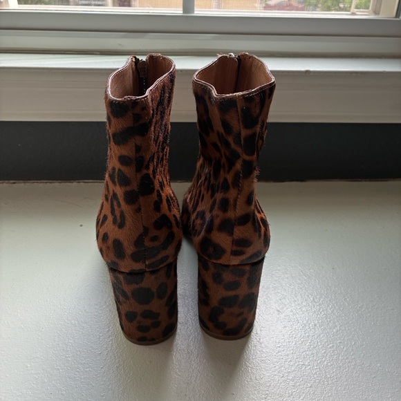 Madewell Leopard Print Ankle Boots - Picture 8 of 9